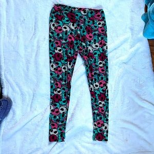 Lularoe Tall and Curvy Leggings - Jack Skellington Disney Print HTF